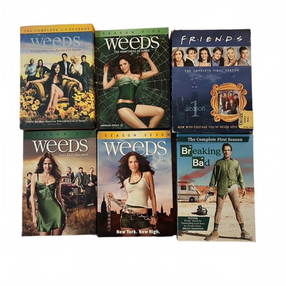 Breaking Bad, Friends, Weeds TV Show DVD Box Set Collection